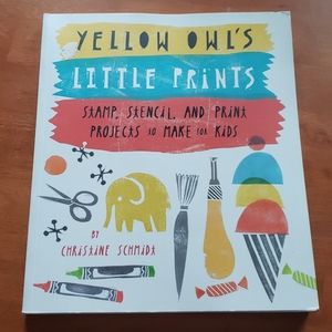Yellow Owl's Little Prints Kids' Project Book